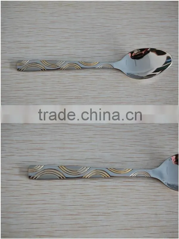 Supreme quality stainless steel flatware set dinner spoon