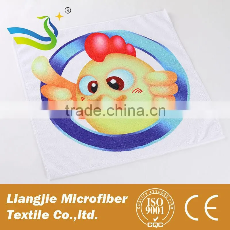yellow black blue purple microfiber cleaning cloth for car, kitchen, hotel