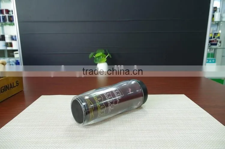 Popular promotional gift PP and PS color changing magic travel tumbler