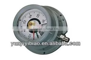 High quality stalinless steel explosion proof pressure gauge with electric contact