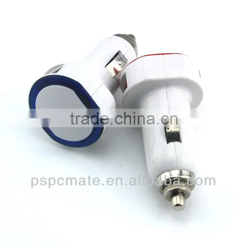 dual usb car charger 5V 2.1A