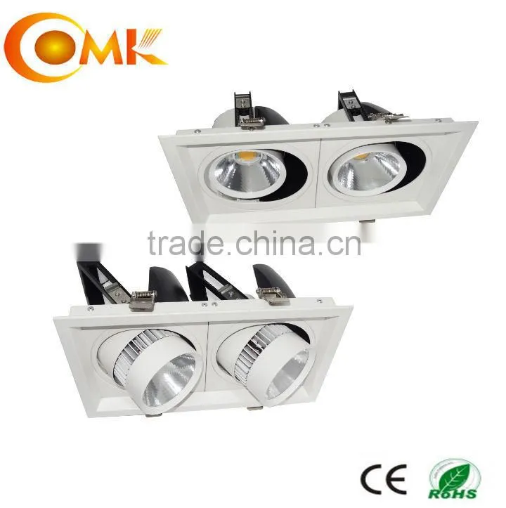 15W adjustable COB led grille light OMK-GS005 with driver