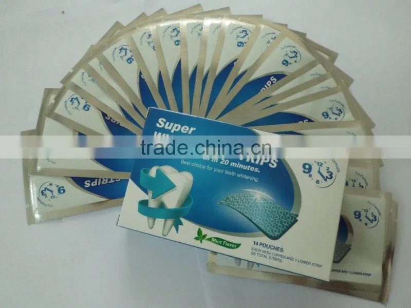 Newest whitening Teeth whitening strips from Tanton factory, Dental whitening strips for Amazon&Ebay distributors
