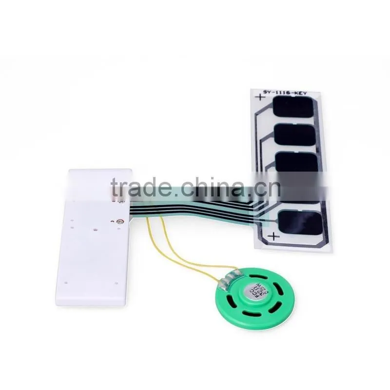 high quality electronic book pcb sound module board recordable sound module