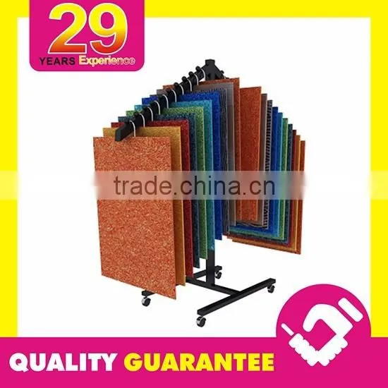 Covered 16 Pairs Tray Standup Portable Sunglass Rack Sunglass Display