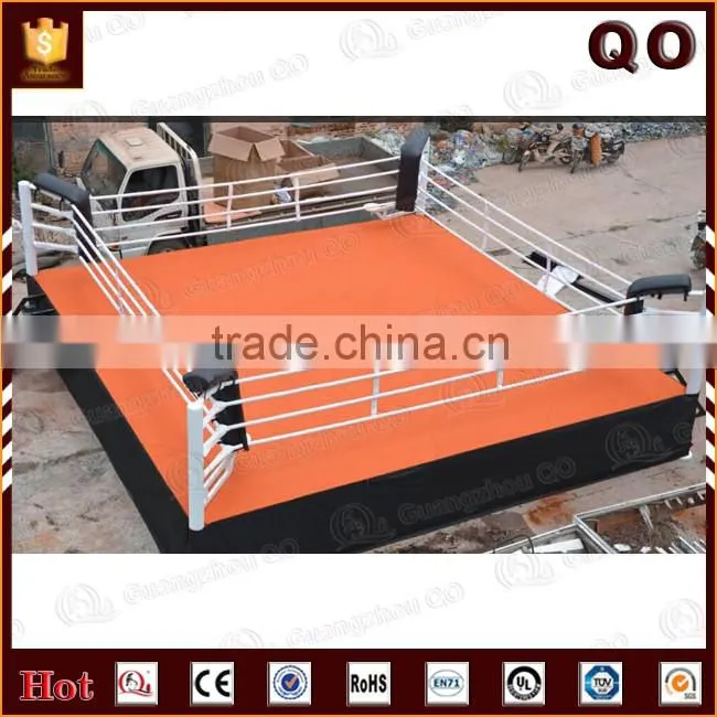 Popular design size customized floor thai boxing ring