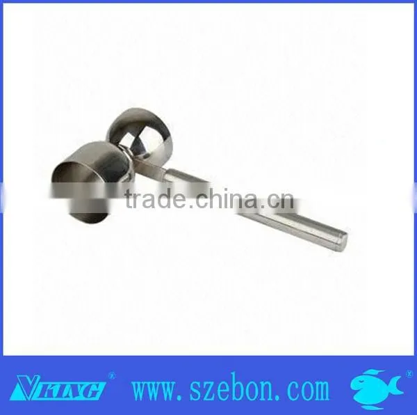 High quality gold painted stainless steel 20ml/40ml jigger for advanced bar