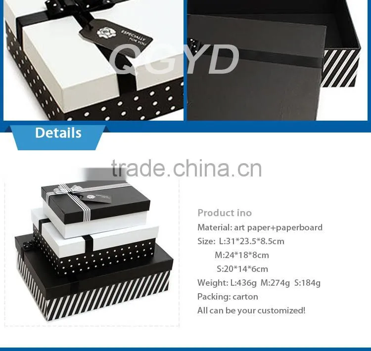 manufacturer custom luxury gift box packaging