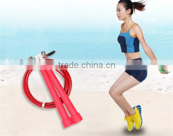 Stainless steel wire jump rope professional for sale