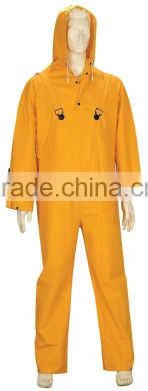 Yellow PVC Rainsuit
