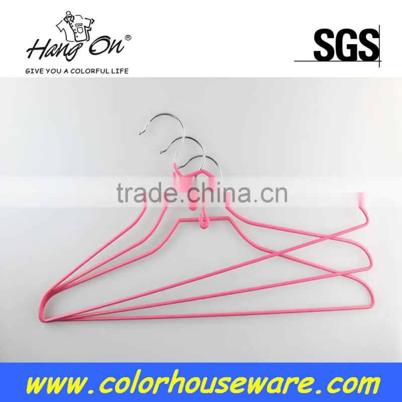 Thin clothes wire hanger