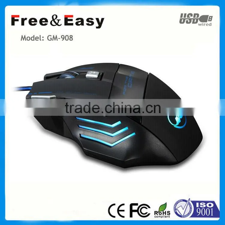 Cool 7d Wired gaming mouse for human engineering