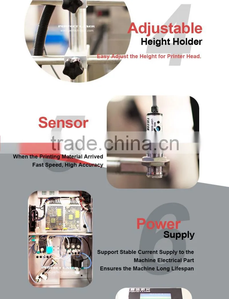 Auto Time/Date/Number/character inkjet printer/coding/printing machine for bottle/Wire / Cable / Wood / Metal / Egg/Bag