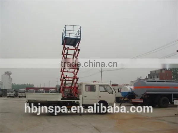 DFAC 12M hydraulic lift platform truck