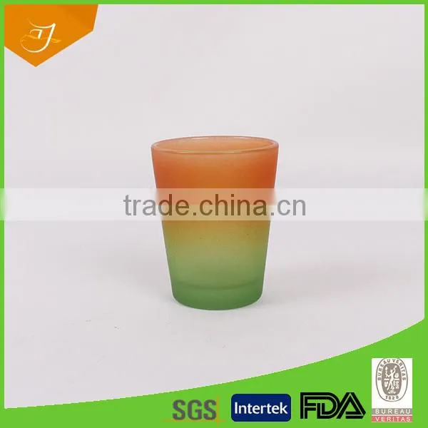 2014 New Colorful Frosted Drinking Glass,Water Cup/Whiskey Cup/Tableware