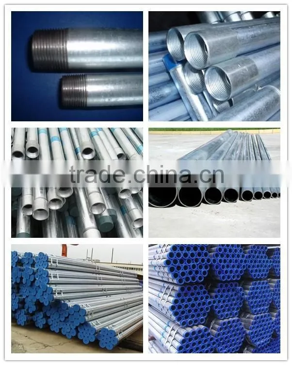 BS1387 hot dipped gi pipe for greenhouse