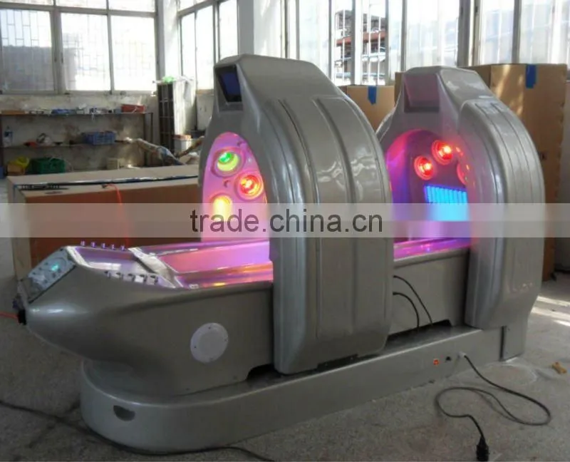 the best guangzhou luxury magic colorful tunnel spa/infrared sauna/photon energy infrared LED magic tunnel