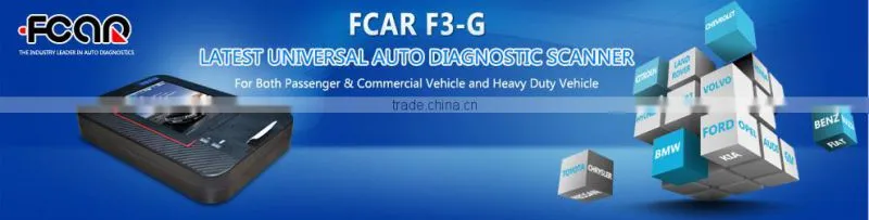 Injector Programming, Reset Maintenance Light, Clutch Adjustment, Passenger & Commercial vehicles, FCAR F3-G OBD2 auto scan