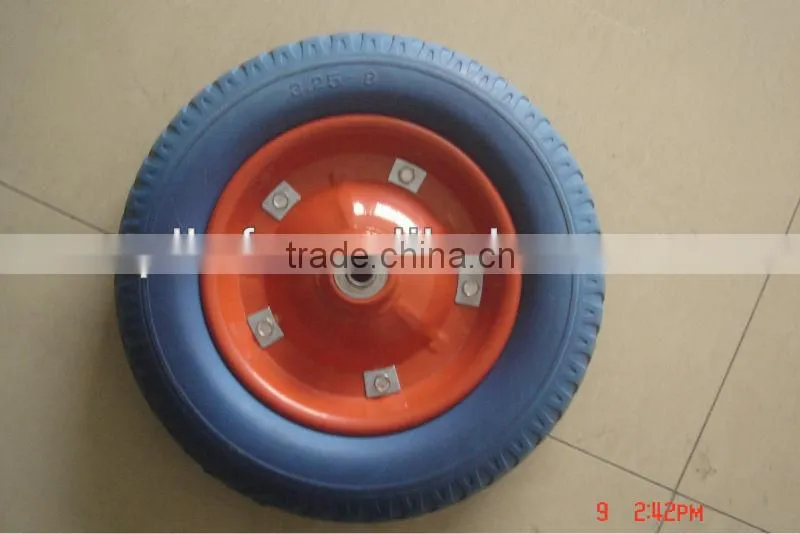 PU foamed wheesl barrow