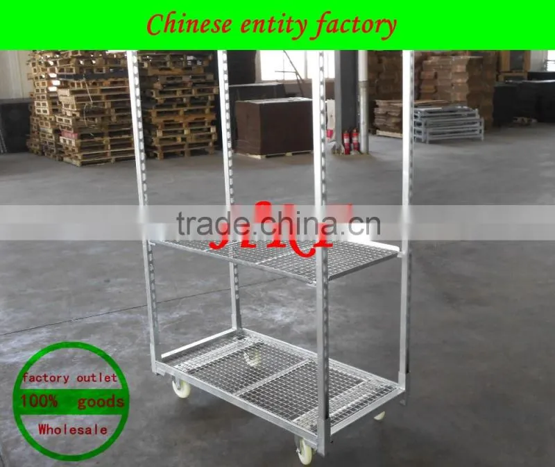 Decorative Flower Trolley, Danish Cart Flower cart, greenhouse trolley cart Display flower cart