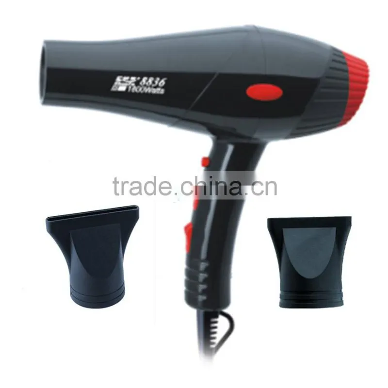Professional AC Motor Hair Drier Steam hair dryer 2400w ZF-8836