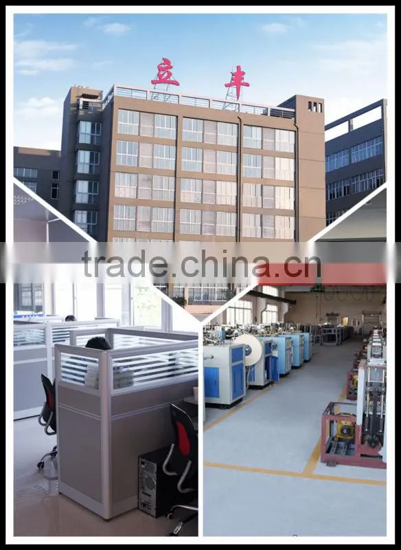 Hot sale paper pizza box folding machinery price