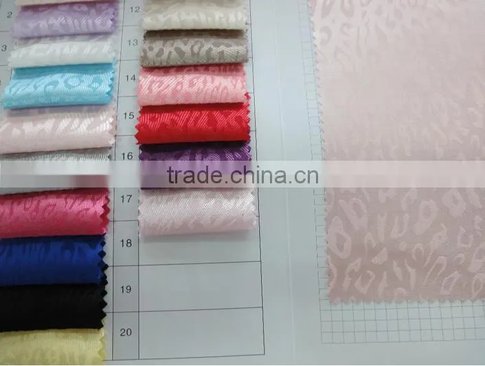 100% polyester silk Satin Jacquard fabric