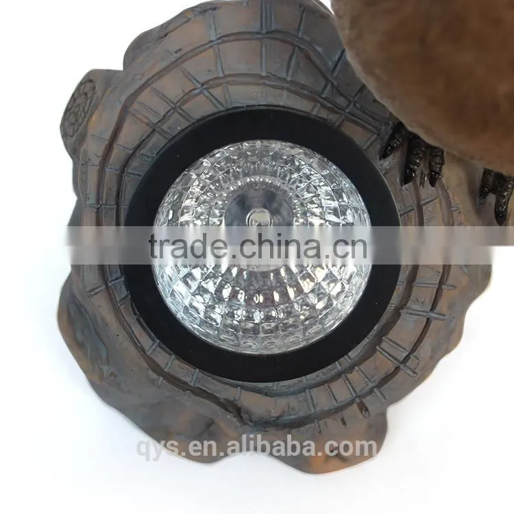 Custom Resin garden solar energy lamp