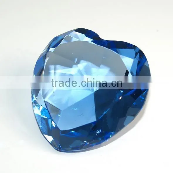 Beautiful diamond crystal galss wedding favors crystal diamond