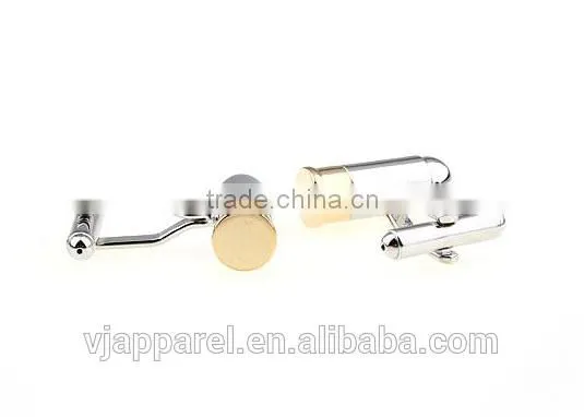 Bullet Cufflink, Bullet Point Cufflinks, Bullet Shaped Cufflinks