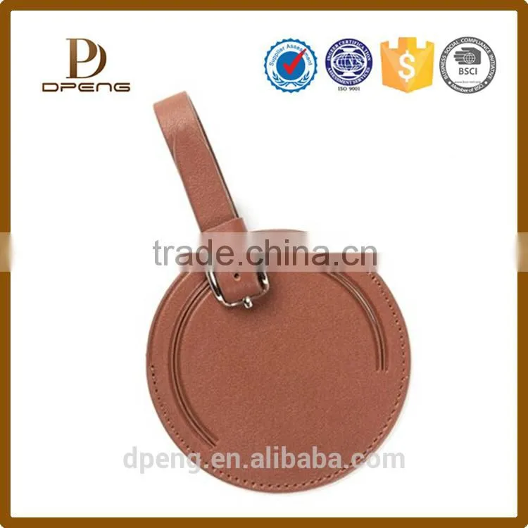 made in China oem Aeroplane Luggage tag leather Luggage tag