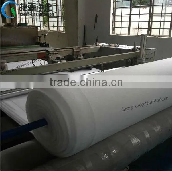 600G Ceiling filter with net ,Paint booth ceiling filter,roll filter media ,sticky filter,Air filter material,exhaust filter