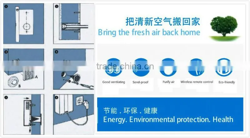High Quality Wall Type Ventilator