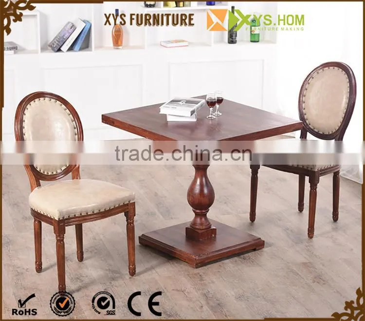 European Natural Wholesale Living Room Dining Table Set
