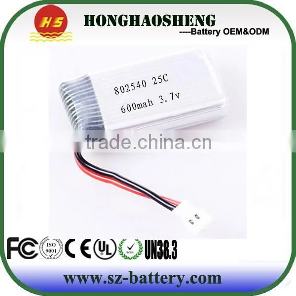 903475 7.4v 2000mah rc lipo battery 25c high rate battery for syma x8c quadcopter