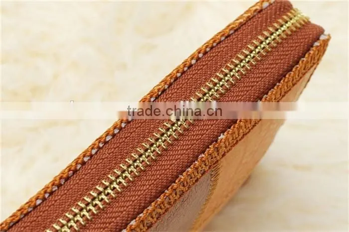 2016 Women Brand Long Wallet Genuine Leather Clutch Coin Hand Purse