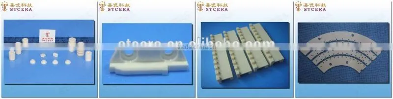 STCERA alumina ceramic rings ceramic parts ceramic circle Ceramic ring filter