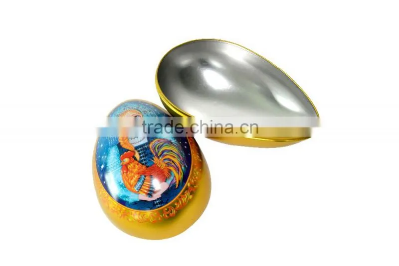 Big egg tin box gift packaging tin box