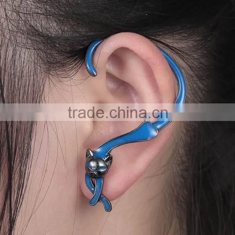 newest punk glow in the dark earring factory china