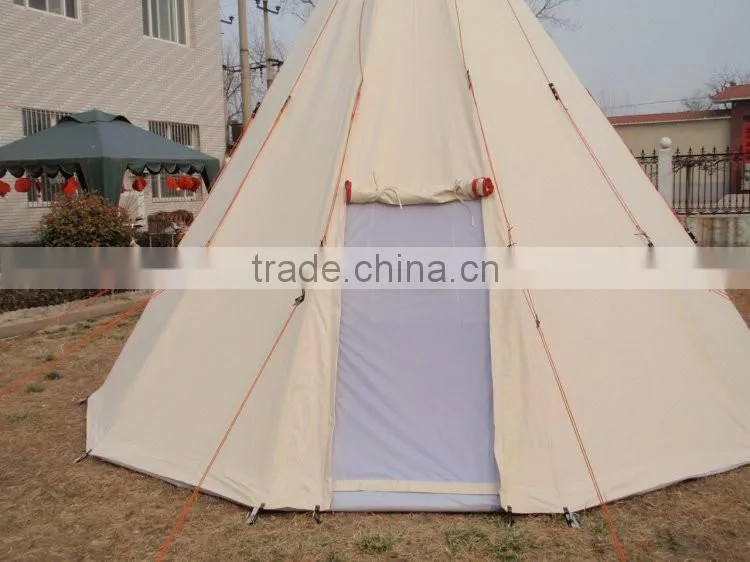 Waterproof Canvas Fabric Luxury Indian Tents