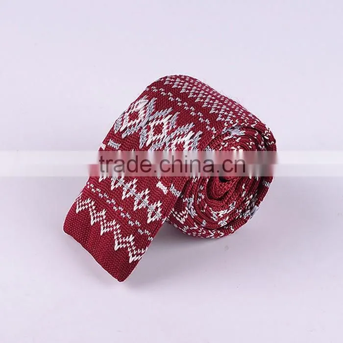 Knitted 100% cotton necktie manufacturer
