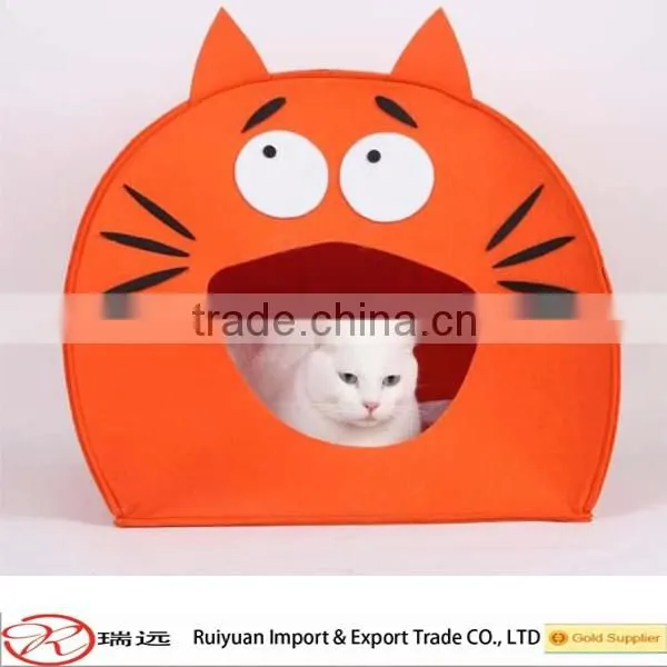 2016 Up To Date Alibaba Durable Stylish Lovely Felt Cat Cave For Pet