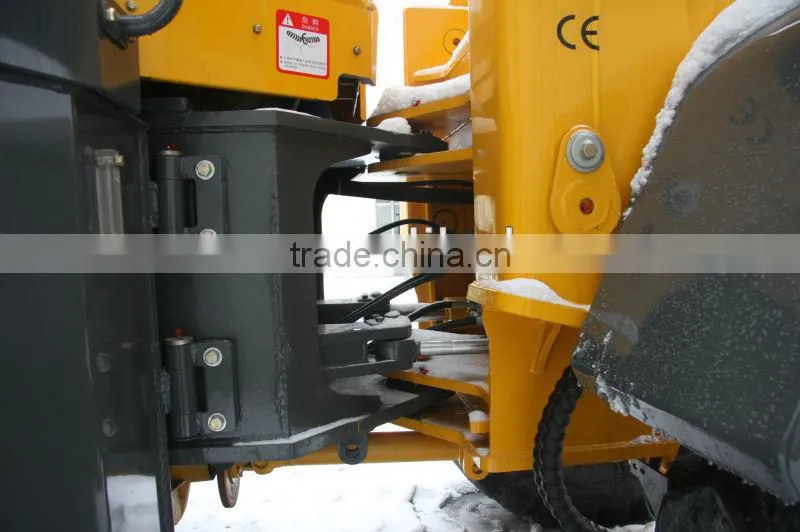 small garden tractor loader front end loader NEOL200 zl-18 with huafeng engine hydraulic joystick