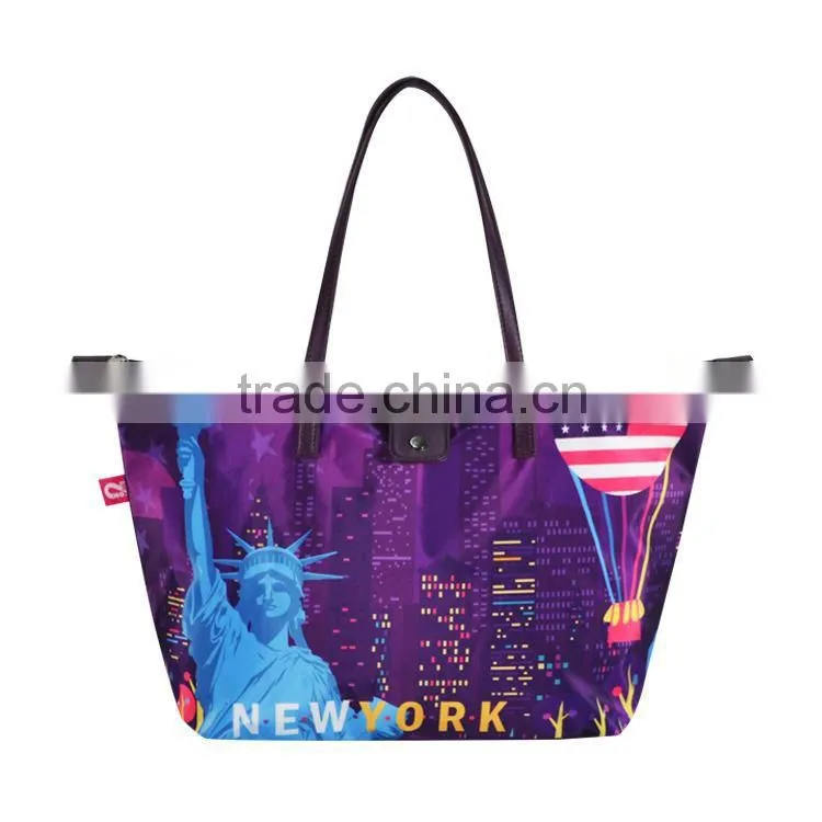 Shopper Bag Nylon Shopping Bag Folding Nylon Bag