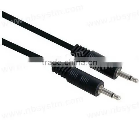 3.5mm mono plug male to 3.5mm mono plug male audio cable