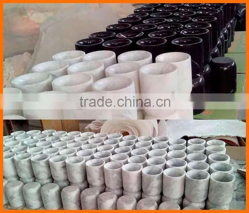 China factory marble cups/marble planters decoration