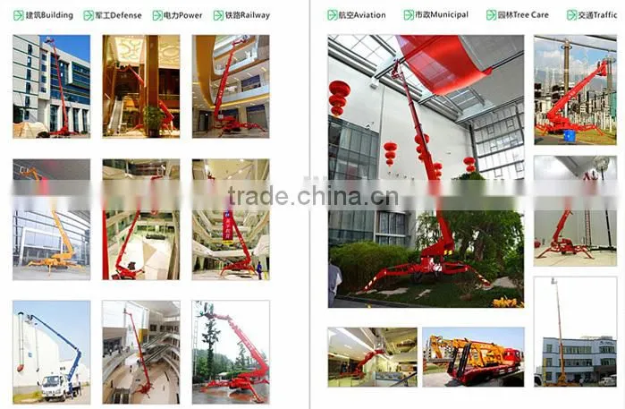 Fortable mini spider crane 3 ton