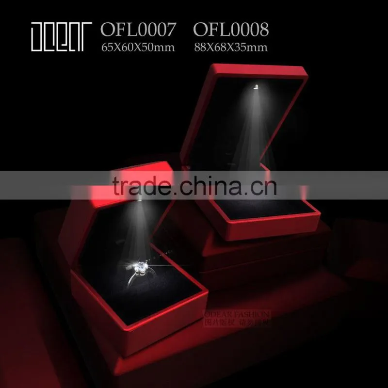 2015 new design solid wooden ring necklace earring box set