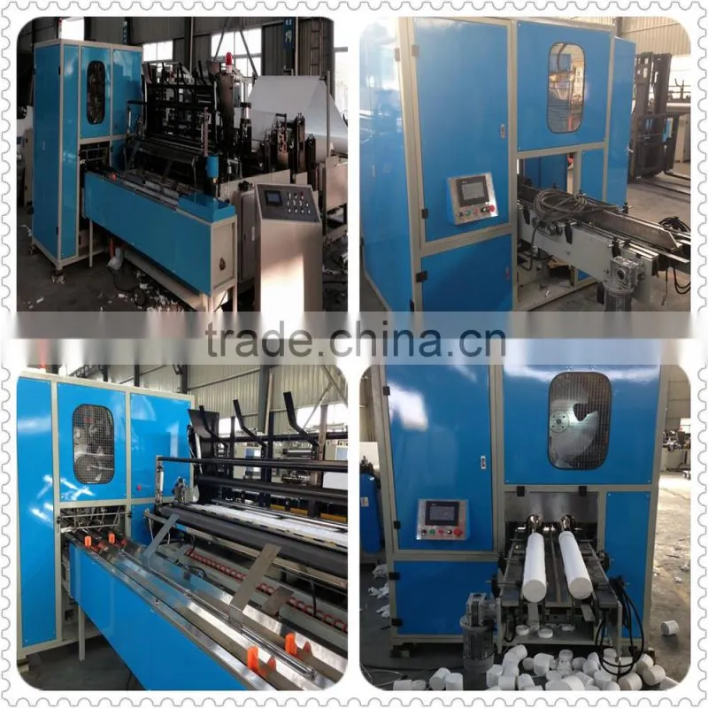 MH-1575High Speed Log Saw Cutting Machine Line For Toilet Paper Roll