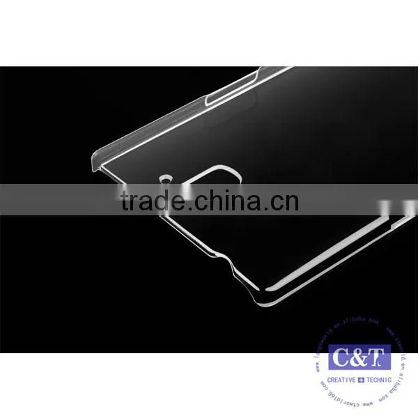 C&T Clear Shield Matte Hard Plastic Back Case Cover for OnePlus One